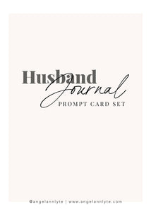 Husband Prompt Card Set